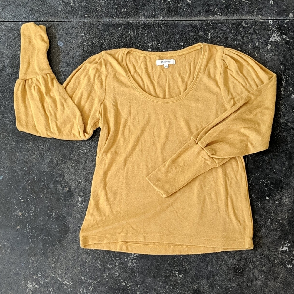 Gold madewell top
